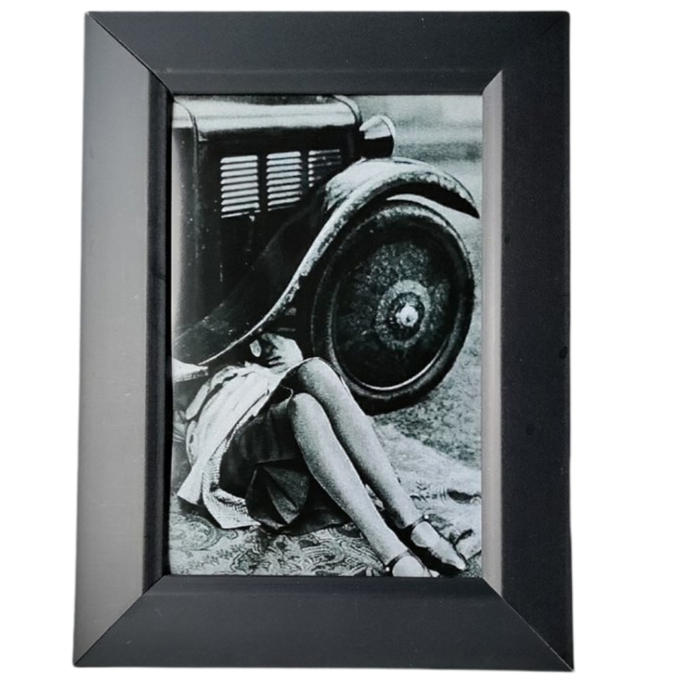 Women Fixing Car Sexy Beautful Car Girl Mancave Stunning Framed Photo Art Woman